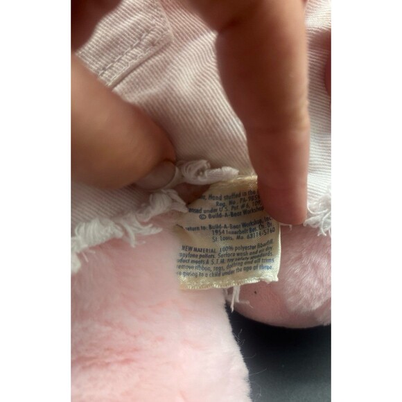 2003 Retired Build a Bear Pudgie Pink Pig - Picture 3 of 5